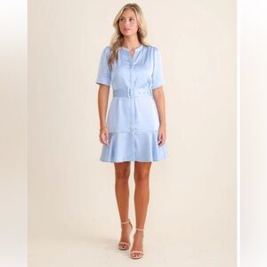S’EDGE Analeise Cornflower Blue Dress